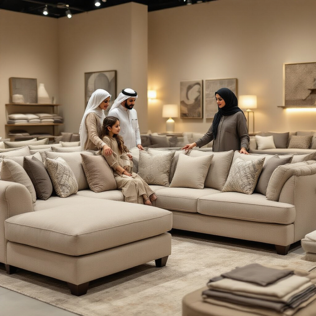 اختيار التصميم المثالي للكنب