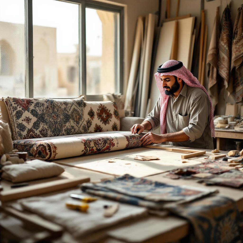 أساسيات تفصيل الكنب في الرياض