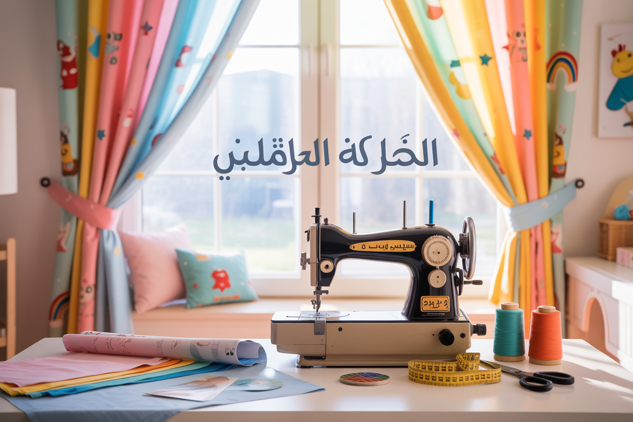 تفصيل ستائر غرف الأطفال بتصاميم جميلة