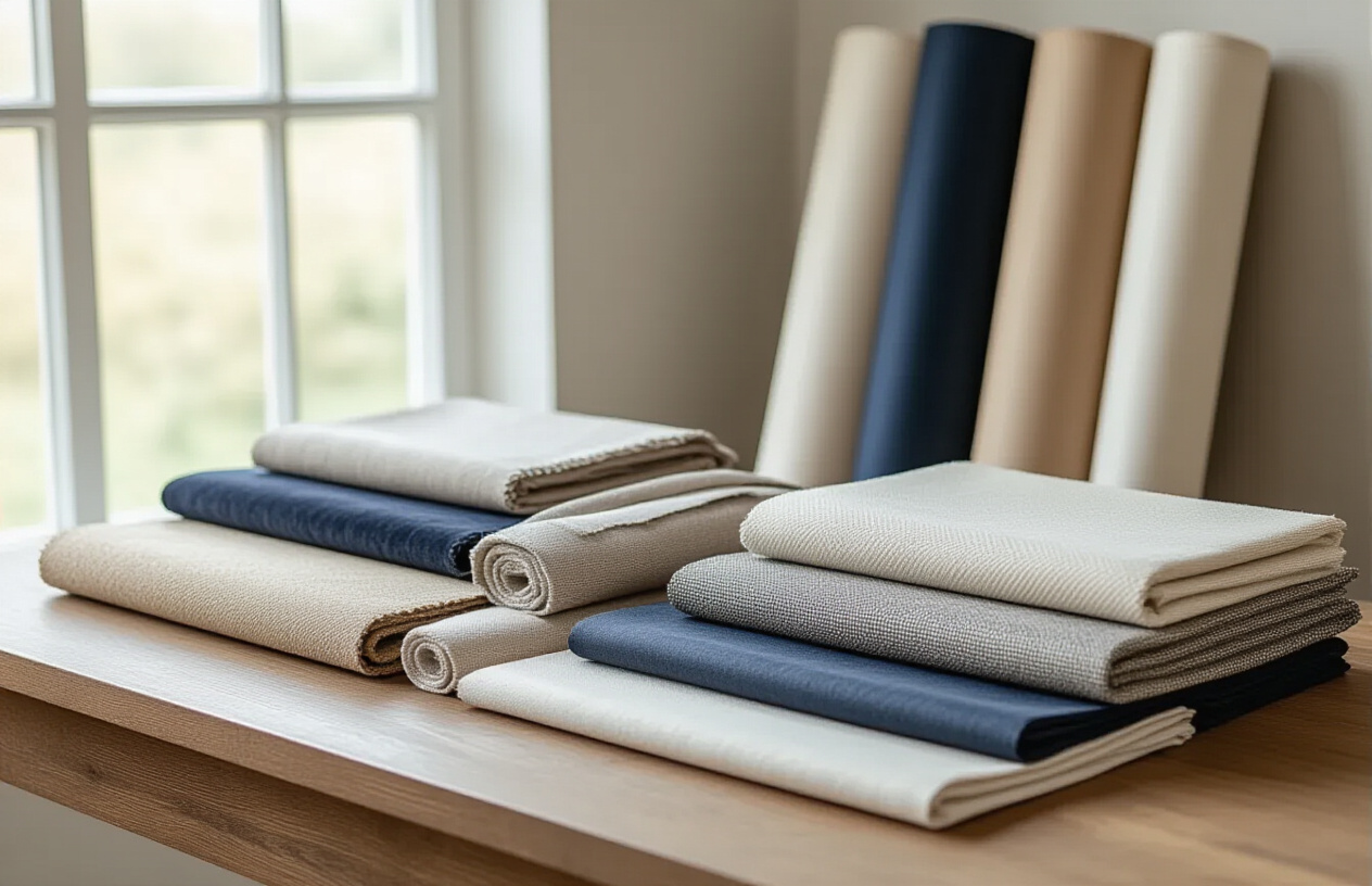 أنواع الأقمشة المثالية للتنجيد