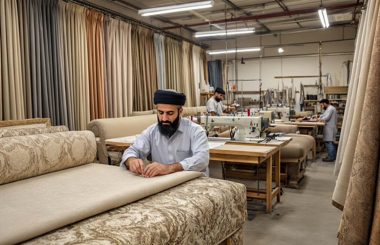 عملية التفصيل والتصنيع الاحترافية