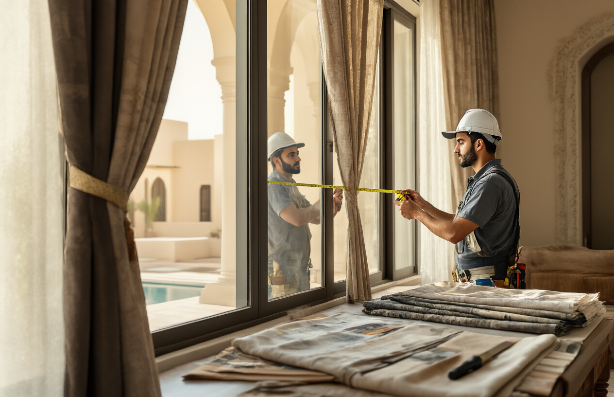 عملية القياس والتركيب الاحترافي