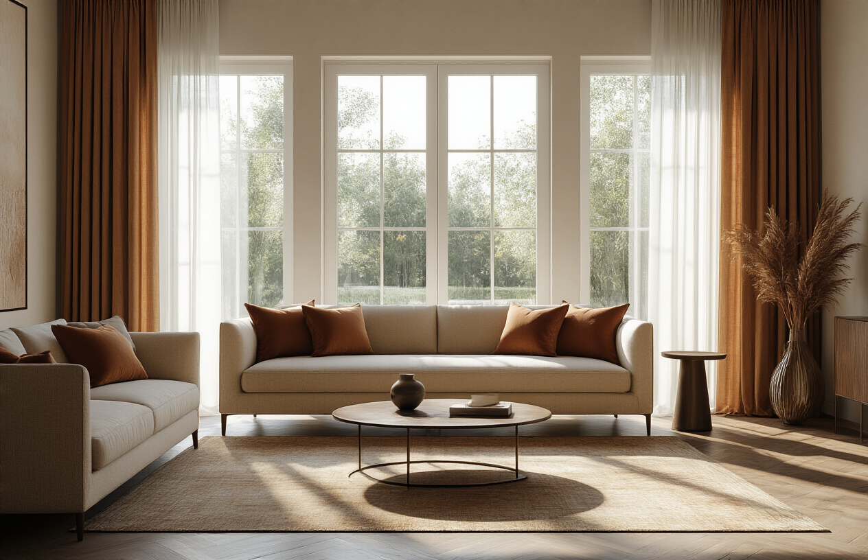 أهمية اختيار الكنب والستائر المفصلة لمنزلك