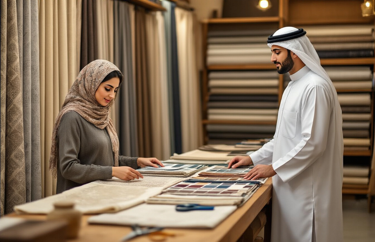 معايير اختيار أفضل محل لتفصيل الستائر