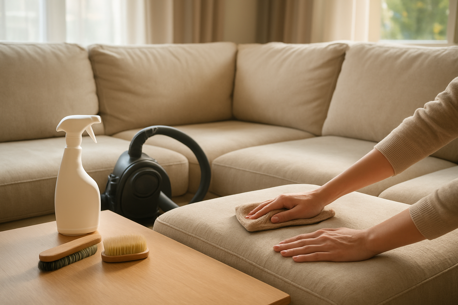 العناية والصيانة للحفاظ على الكنب